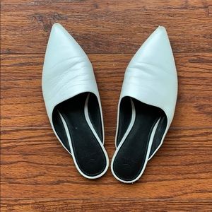 Marc Fisher flat mules